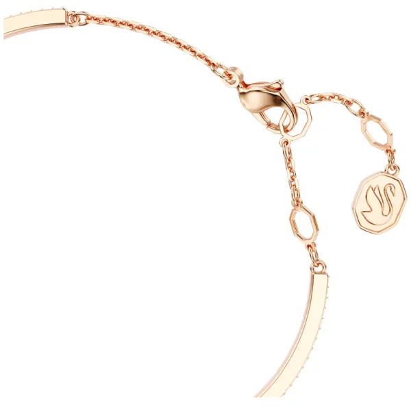 Vòng Đeo Tay Nữ Swarovski Idyllia Banglemixed Cuts, Flower, Pink, Rose Gold-Tone Plated 5699082 Màu Vàng Hồng