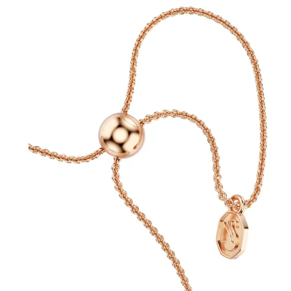 Vòng Đeo Tay Nữ Swarovski Mesmera bracelet Mixed Cuts, White, 18K Rose Gold Finish 5764801 Màu Vàng Hồng