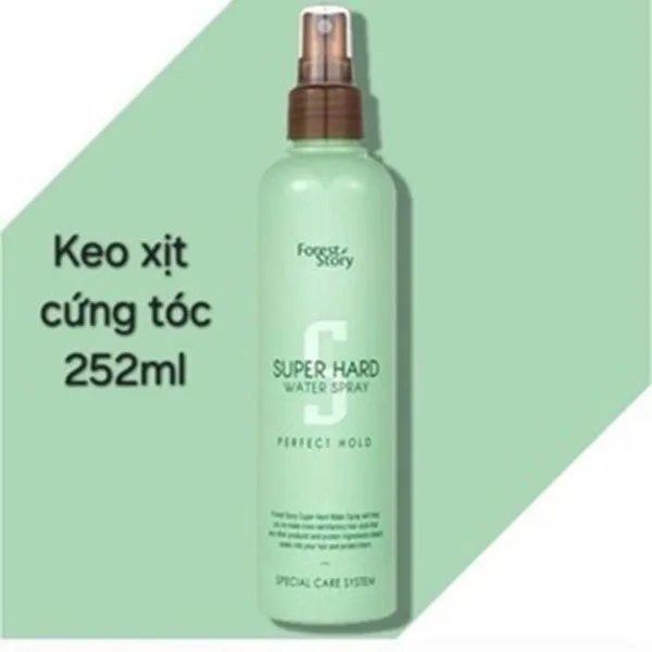 Xịt Dưỡng Và Định Hình Tóc Forest Story Super Hard Water 252ml