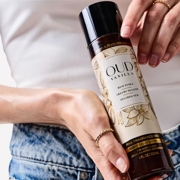 Xịt Thơm Hương Nước Hoa Bath & Body Works Oud Vanilla Fine Fragrance Mist 236ml
