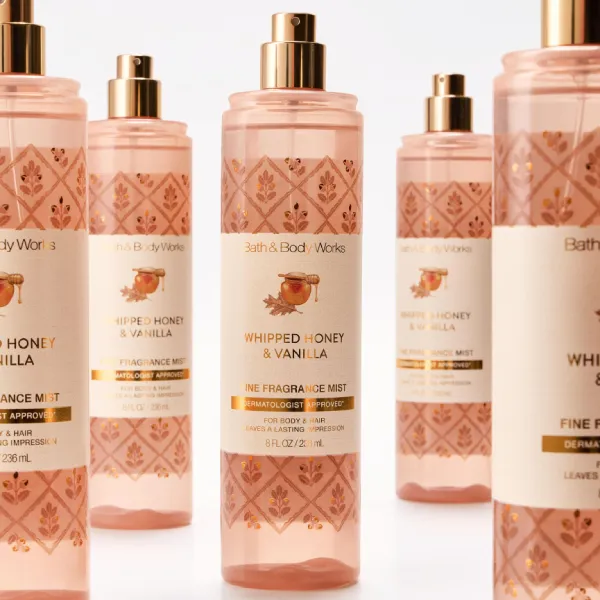 Xịt Thơm Hương Nước Hoa Bath & Body Works Whipped Honey & Vanilla Fine Fragrance Mist 236ml