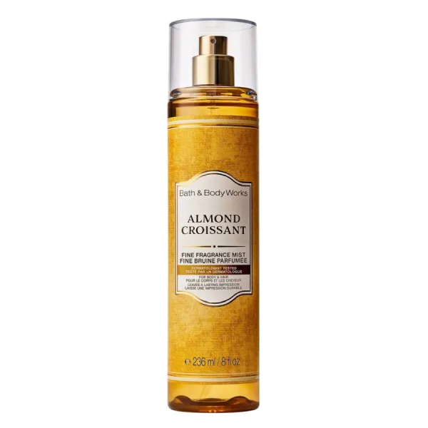 Xịt Thơm Toàn Thân Bath & Body Works Almond Croissant Fine Fragrance Mist 236ml