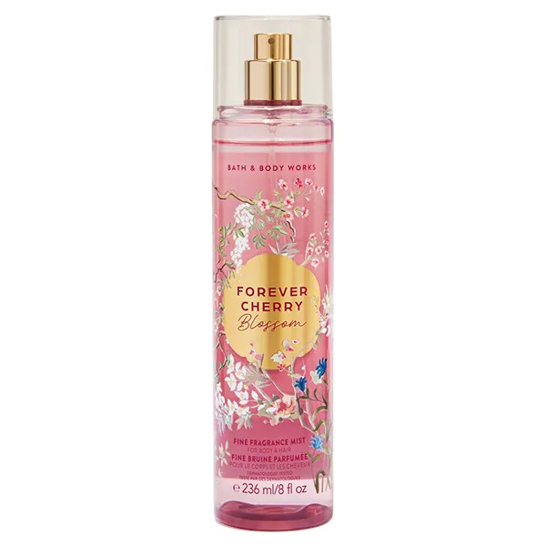 Xịt Thơm Toàn Thân Bath & Body Works Forever Cherry Blossom Fine Fragrance Mist 236ml