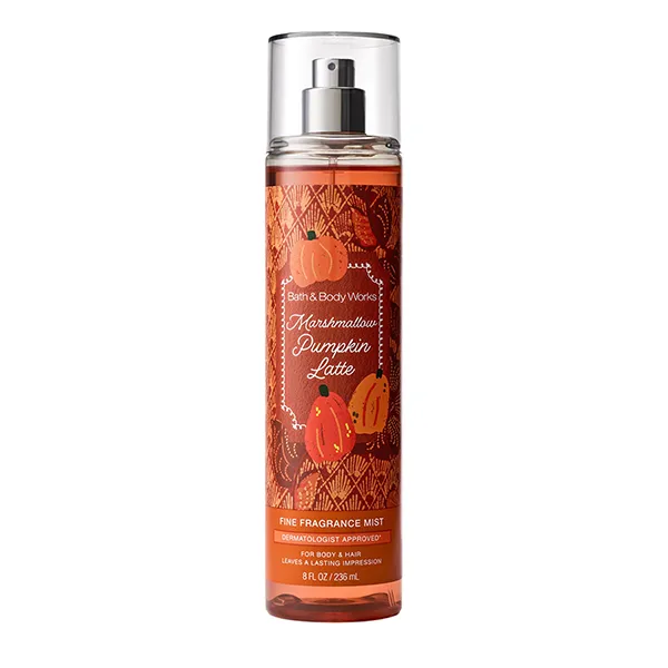 Xịt Thơm Toàn Thân Bath & Body Works Marshmallow Pumpkin Latte Fine Fragrance Mist 236ml