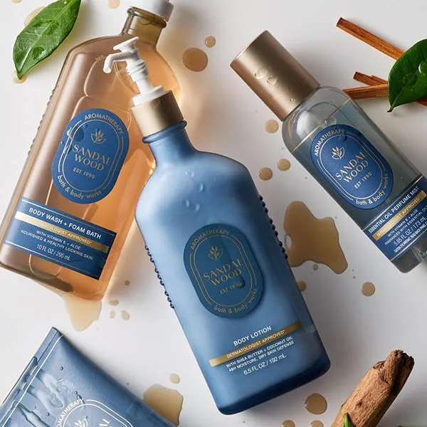 Sữa Tắm Bath & Body Works Sandalwood Body Wash & Foam Bath 295ml