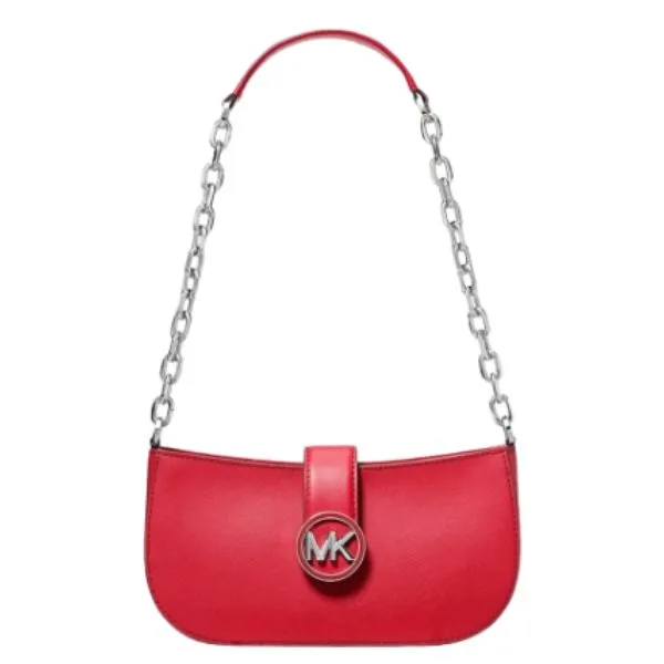Túi Đeo Vai Nữ Michael Kors MK Carmen Small Shoulder Bag 35H3SNMC0L Màu Đỏ