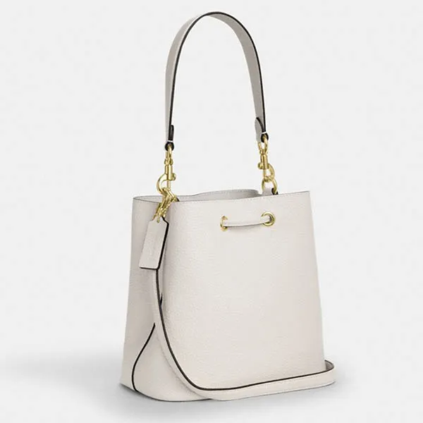 Túi Đeo Chéo Nữ Coach Rowan Bucket Bag CBH06 Màu Trắng