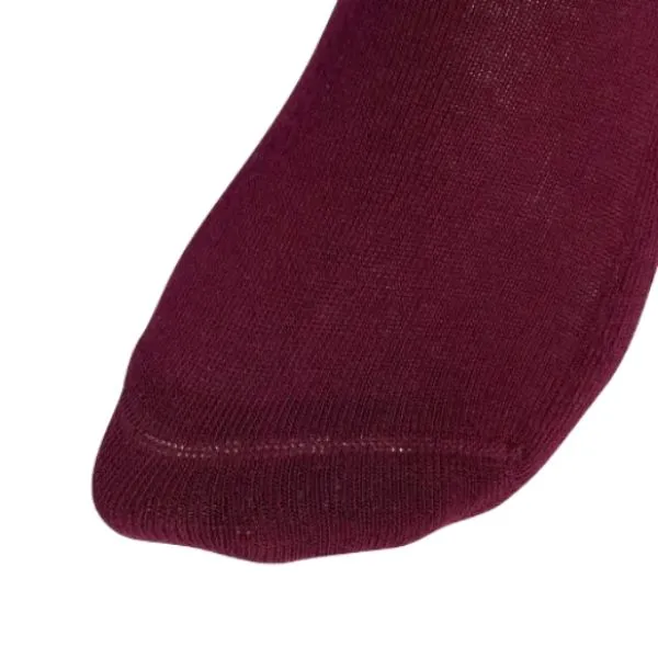 Set 3 Đôi Tất Unisex Adidas 1/4 Socks 3P - KD8273 3 Màu Trắng/Khaki/Đỏ Sẫm Size S