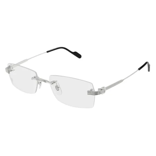 Kính Mắt Cận Nam Cartier CT0578O 002 Màu Bạc