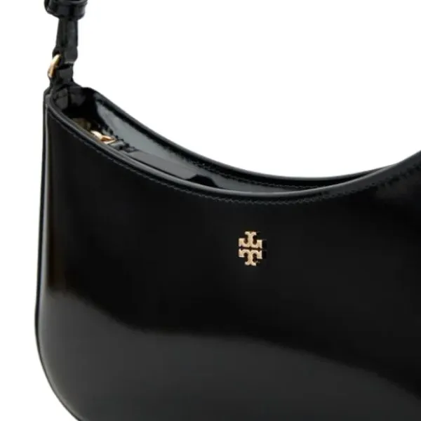 Túi Đeo Vai Nữ Tory Burch Women's Emerson Smooth Shoulder Bag In Black Màu Đen