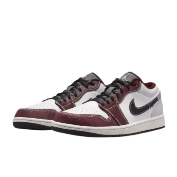 Giày Thể Thao Nam Nike Air Jordan 1 Low IZ5846-101 Màu Trắng Phối Đỏ Size 41