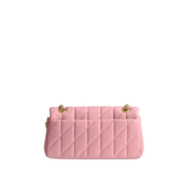 Túi Đeo Vai Nữ Coach Tabby Shoulder Bag 26 With Pillow Quilting Da Nappa Màu Hồng