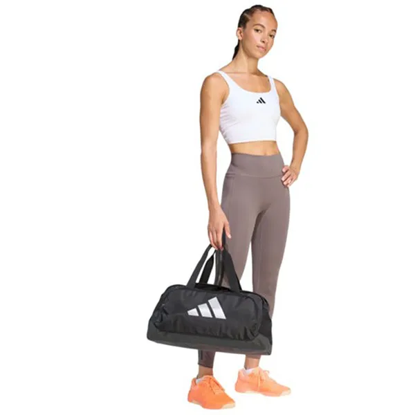 Quần Legging Nữ Adidas 3 Sọc Optime Workout 7/8 KE7530 Màu Nâu Xám Size XL