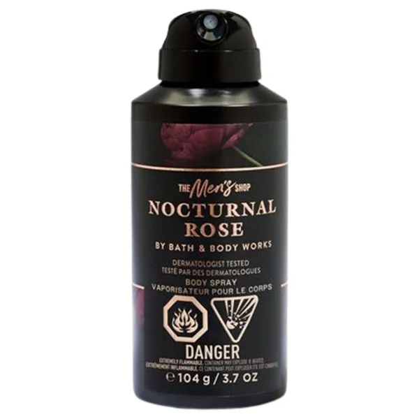 Xịt Thơm Toàn Thân Nam Bath & Body Works Men's Body Spray Nocturnal Rose 104g