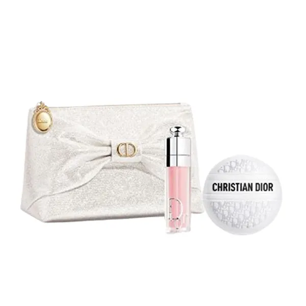 Set Gift Kem Dưỡng Đa Năng Dior Le Baume 50ml + Son Dưỡng Dior Maximizer 001 + Túi Nơ Trắng Kim Tuyến Limited