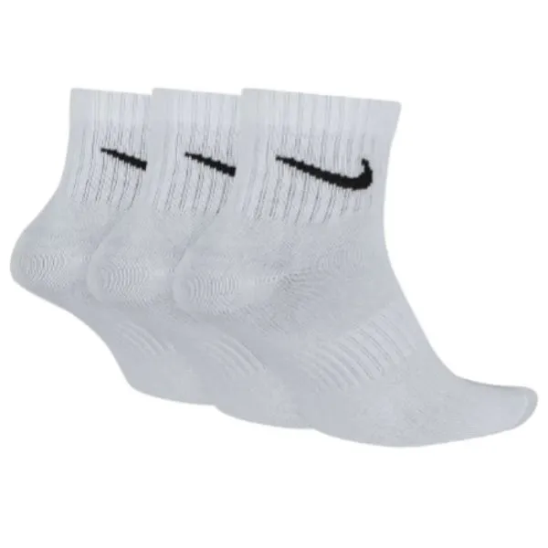 Tất Unisex Nike ED LTWT Ankle 3P 132 SX7677-100 Màu Trắng Size L