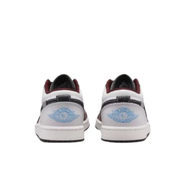 Giày Thể Thao Nam Nike Air Jordan 1 Low IZ5846-101 Màu Trắng Phối Đỏ Size 41