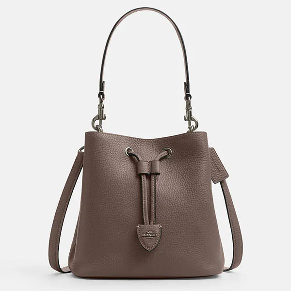 Túi Đeo Chéo Nữ Coach Rowan Bucket Bag CBH06 Màu Nâu