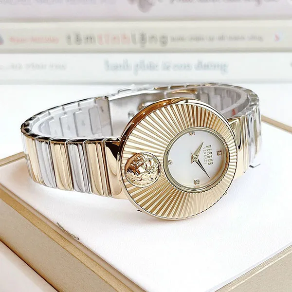 Đồng Hồ Nữ Versus Versace Sempione Watch 38mm Màu Vàng