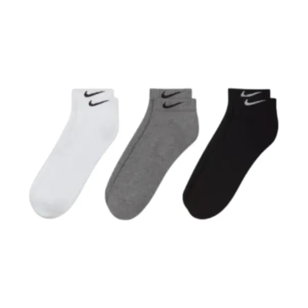 Tất Unisex Nike Everyday Cush Low 3PR 132 SX7670-964 Màu Trắng Size S