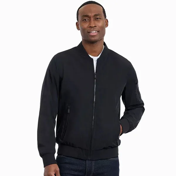 Áo Bomber Nam Calvin Klein CK Men's Modern Flight Jacket CM21946-BLK Màu Đen Size S
