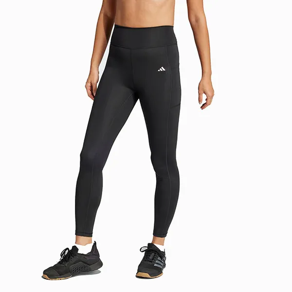 Quần Legging Nữ Optimé Stash 7/8 JM3067 Màu Đen Size M