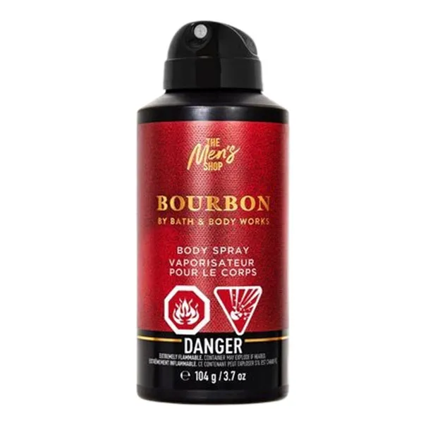 Xịt Khử Mùi Nam Toàn Thân Bath & Body Works Bourbon Body Spray 104g