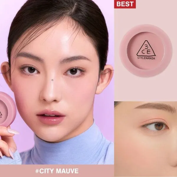 Phấn Má Hồng 3CE Mood Recipe Face Blush 3.5g Màu City Mauve