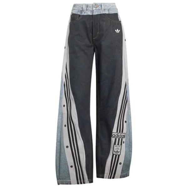 Quần Jean Nữ Adidas VINTAGE ADIBREAK PRINTED DEAD JEANS KW4516 Màu Đen Size 2532