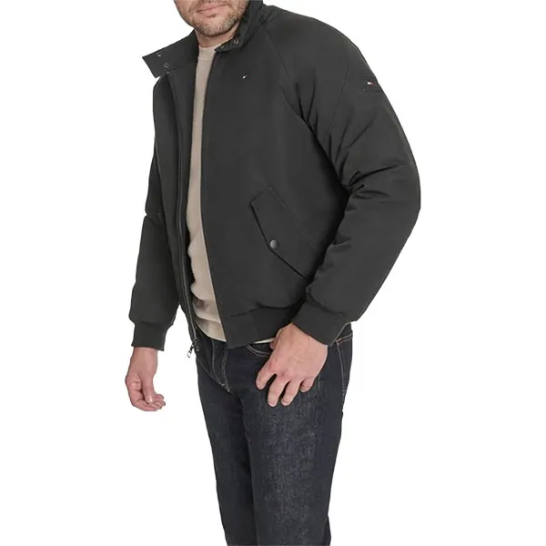 Áo Khoác Tommy Hilfiger Modern Bomber Jacket AP166 - BLK Màu Đen Size S