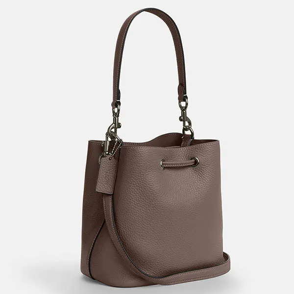 Túi Đeo Chéo Nữ Coach Rowan Bucket Bag CBH06 Màu Nâu