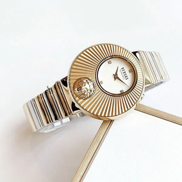 Đồng Hồ Nữ Versus Versace Sempione Watch 38mm Màu Vàng