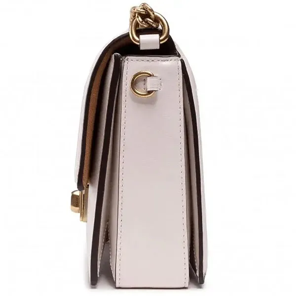 Túi Đeo Vai Nữ Coach Hutton Shoulder Bag With Quilting 89066 B4 HA Màu Trắng
