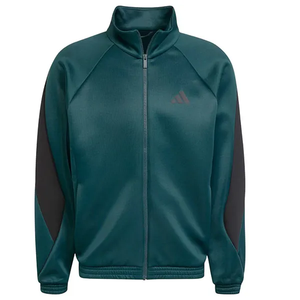 Áo Khoác Nỉ Nam Adidas Stadium Track Top JX5616 Màu Đen Xanh Mòng Két Size M (Form Á)