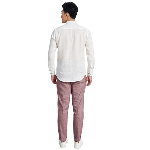 Quần Dài Nam F2 Fashion & Freedom Linen The New Cool DN16-HT-29-0820 Màu Hồng Tím Size 29