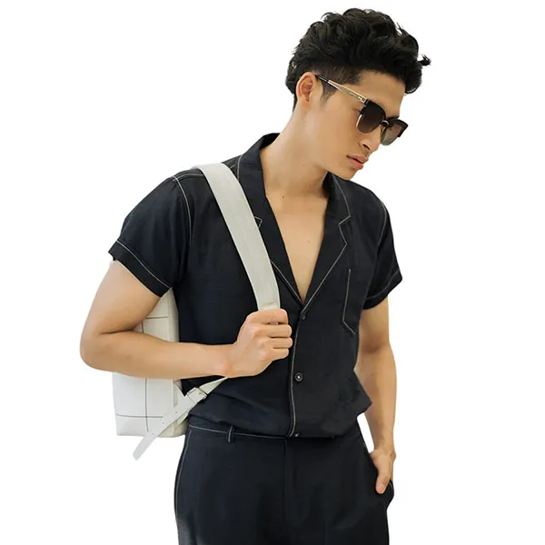 Áo Sơ Mi Nam F2 Fashion & Freedom Men In Style SMMN008-DCN-S-0820 Màu Đen Size S