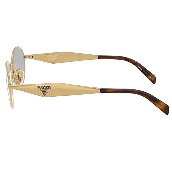 Kính Mắt Cận Prada Oval Eyeglasses 0PR D53VD 5AK1O1 Màu Vàng Gold