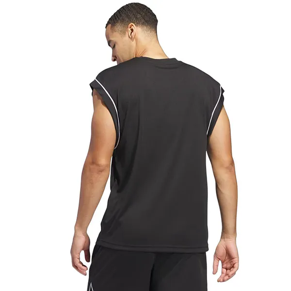 Áo Ba Lỗ Nam Adidas Basketball All-World Sleeveless Tank Top JN4722 Màu Đen Size S