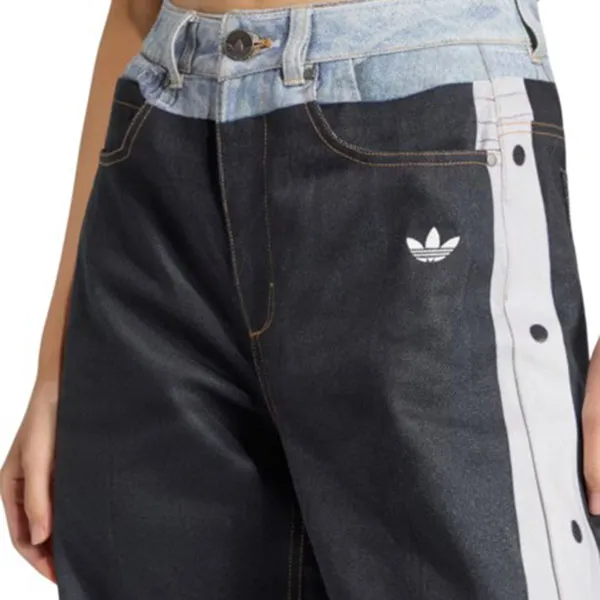 Quần Jean Nữ Adidas VINTAGE ADIBREAK PRINTED DEAD JEANS KW4516 Màu Đen Size 2532