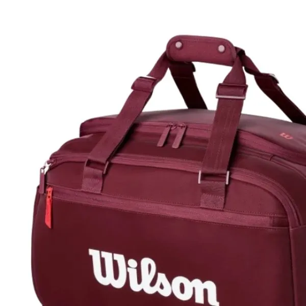 Túi Đựng Vợt Tennis Wilson Defyer Small Tennis Duffel WR8058201001 Màu Đỏ