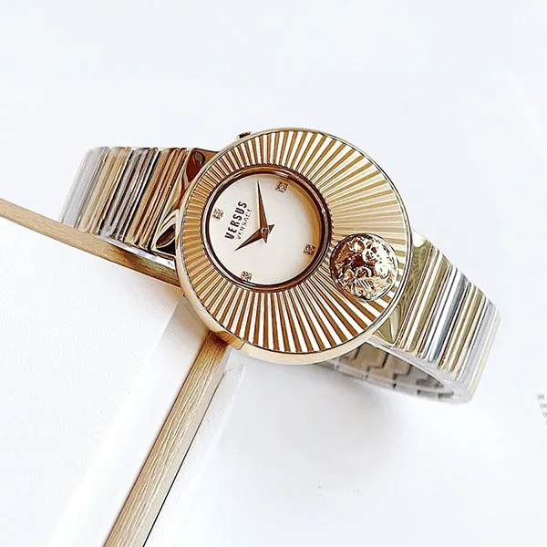 Đồng Hồ Nữ Versus Versace Sempione Watch 38mm Màu Vàng