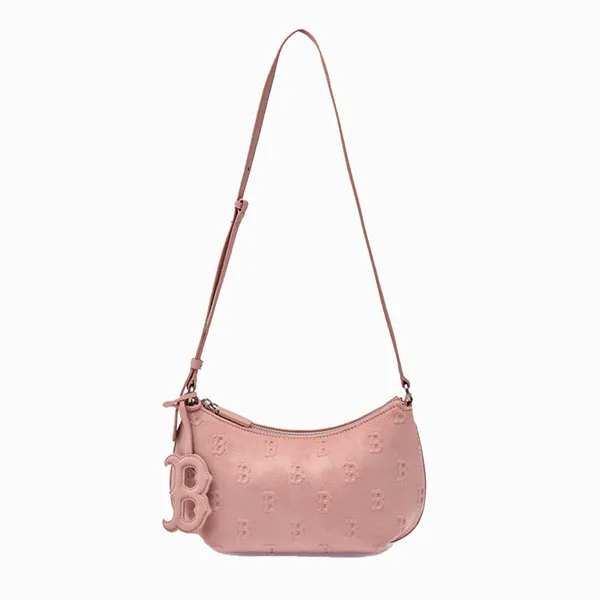 Túi Đeo Vai Nữ MLB Monogram Feminine Charm Mini Crossbody Bag 3ACRMS26N Màu Hồng
