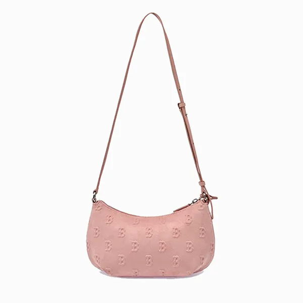 Túi Đeo Vai Nữ MLB Monogram Feminine Charm Mini Crossbody Bag 3ACRMS26N Màu Hồng