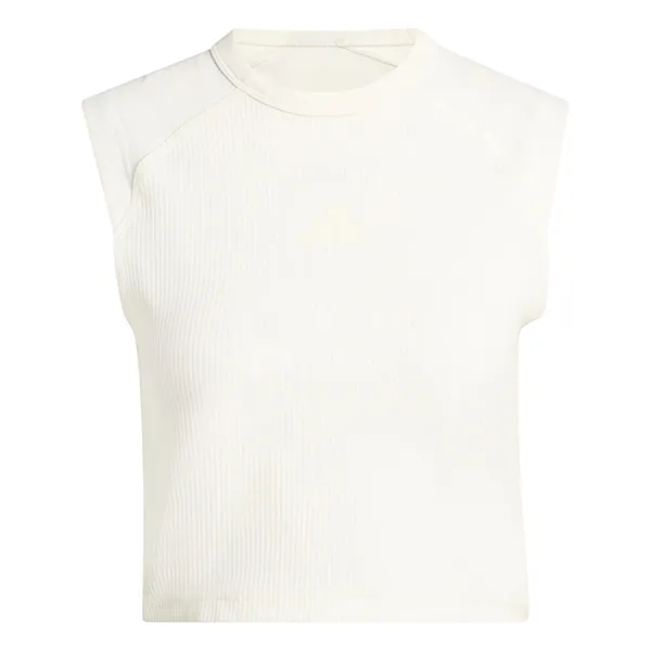 Áo Ba Lỗ Nữ Adidas Ribbed Tank Top KA6970 Màu Trắng Size S