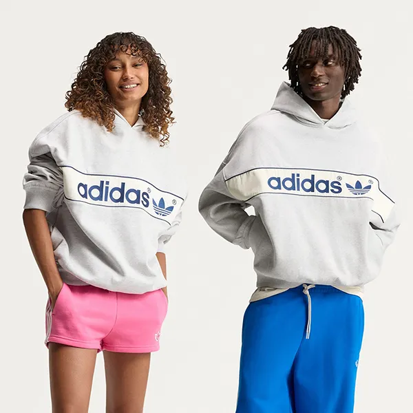 Áo Hoodie Adidas Adi Signature NY Hoodie LD9300 Màu Xám Size L