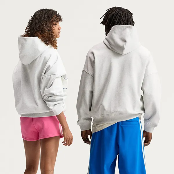 Áo Hoodie Adidas Adi Signature NY Hoodie LD9300 Màu Xám Size L