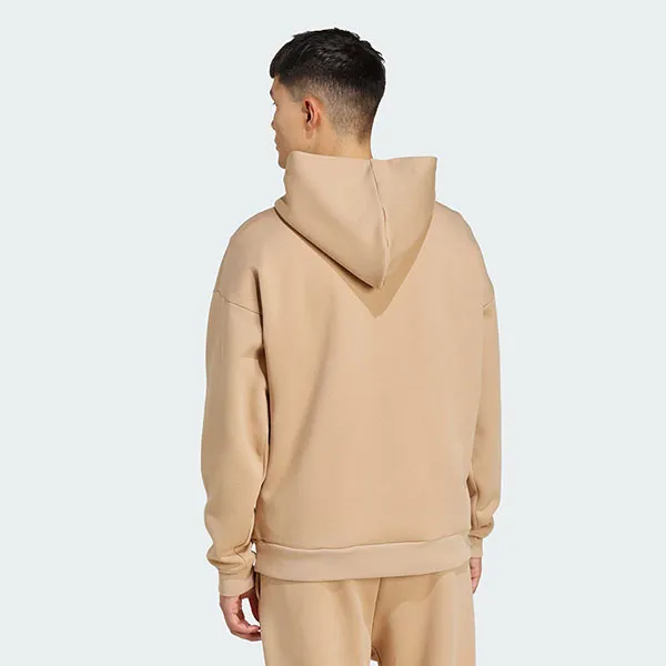 Áo Hoodie Nam Adidas Future Icons 3 Bar Logo Warm Sandstone JW7168 Màu Nâu Be Size S