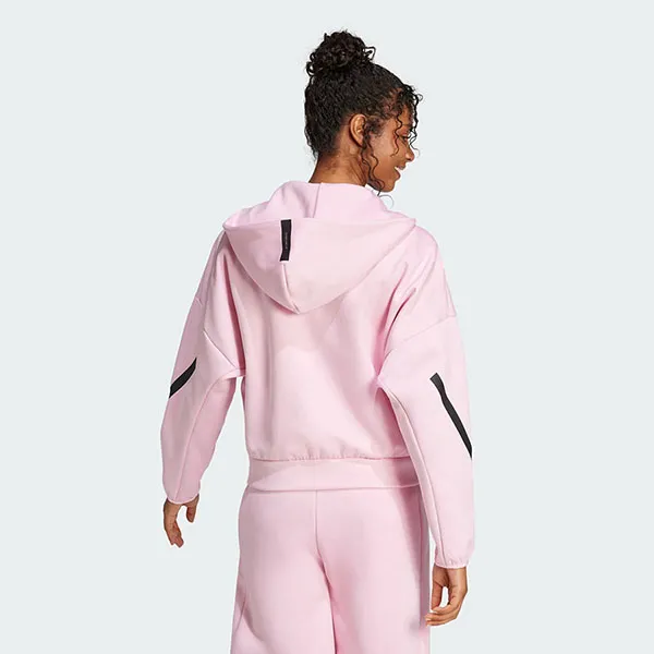 Áo Hoodie Nữ Adidas ZNE One-Way Zip-Up JC5393 Màu Hồng Size XS