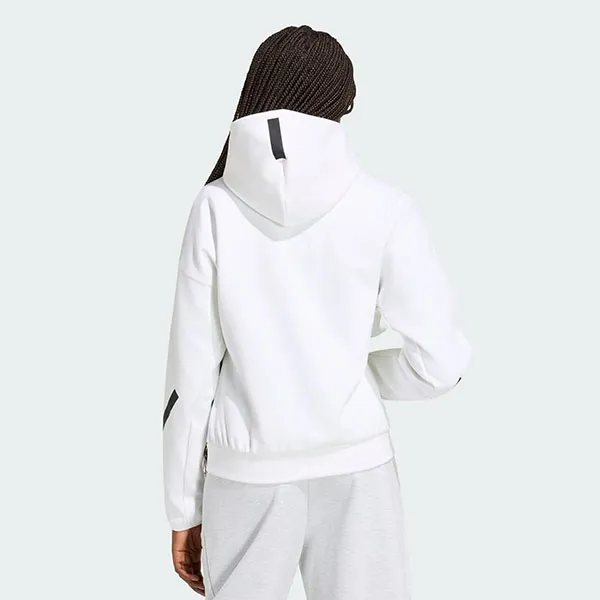 Áo Hoodie Nữ Adidas ZNE One-Way Zip-Up KF6326 Màu Trắng Size XS