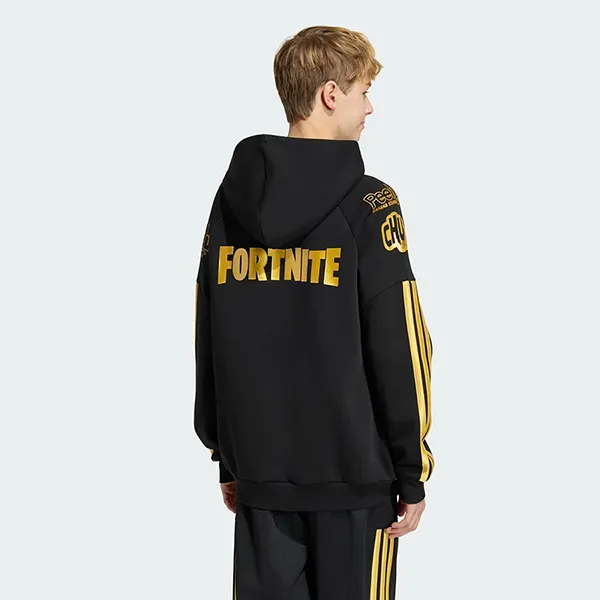 Áo Hoodie Trẻ Em Unisex Adidas Fortnite Kids Hoodie HZ0906 Màu Đen - Vàng Size 128